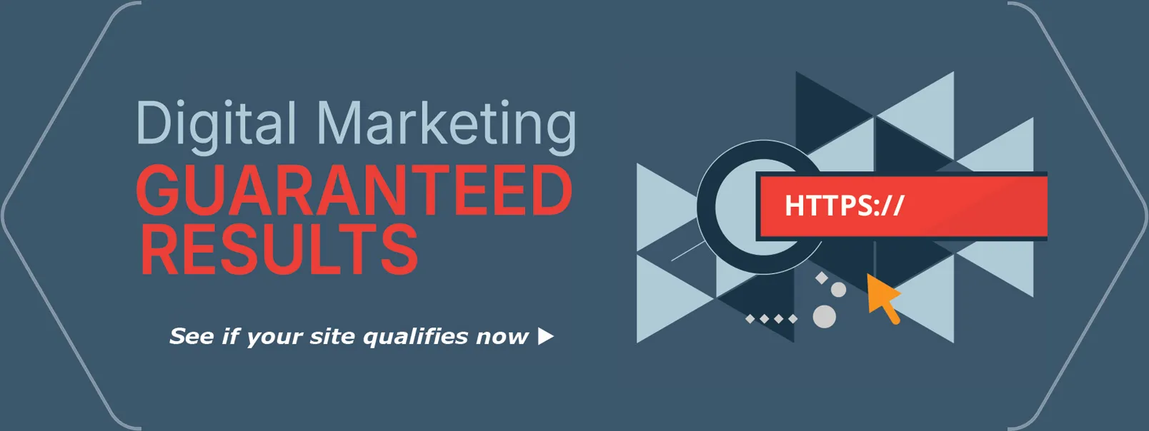 Digital marketing, guaranteed results.